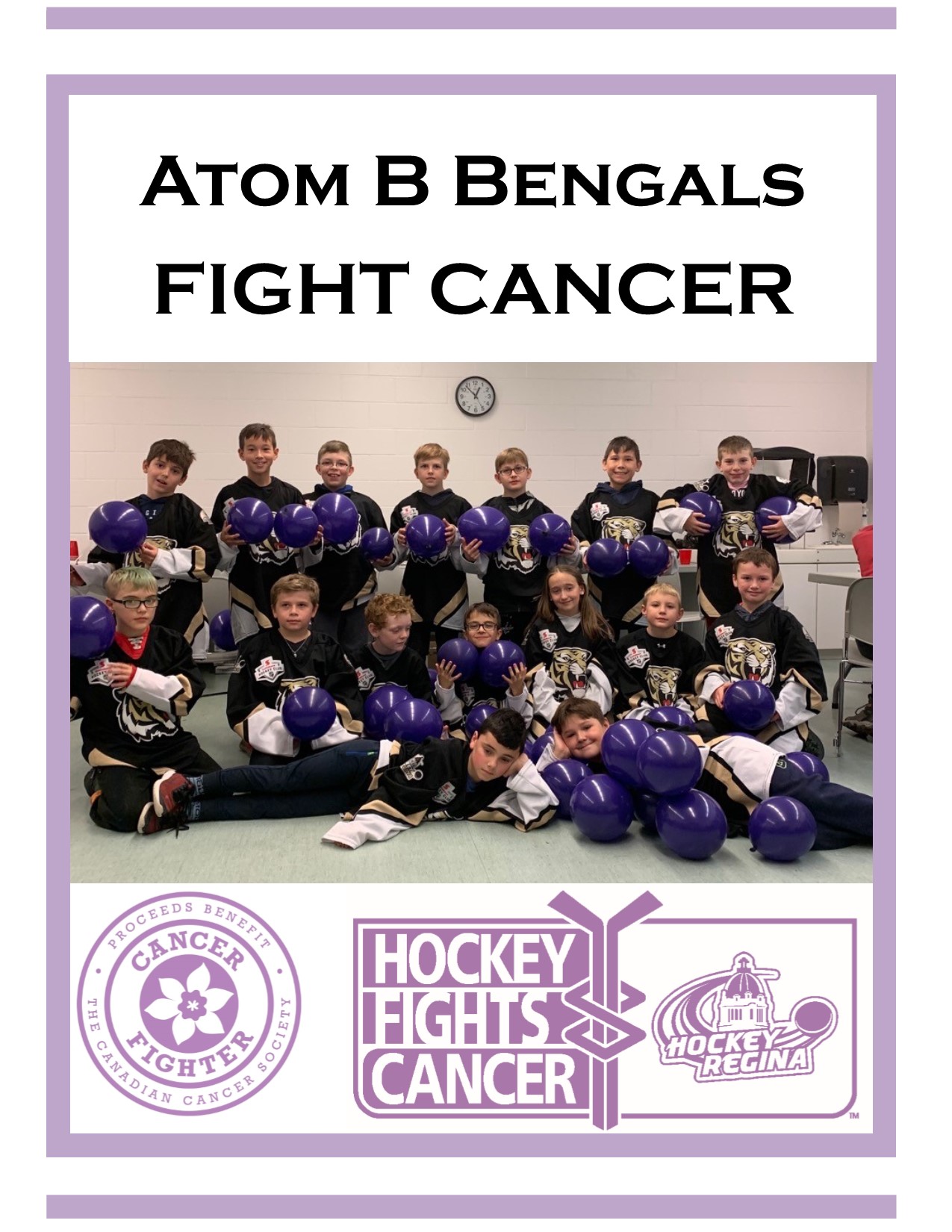 The Arsenal Goes Purple For Hockey Fights Cancer — VGK Lifestyle