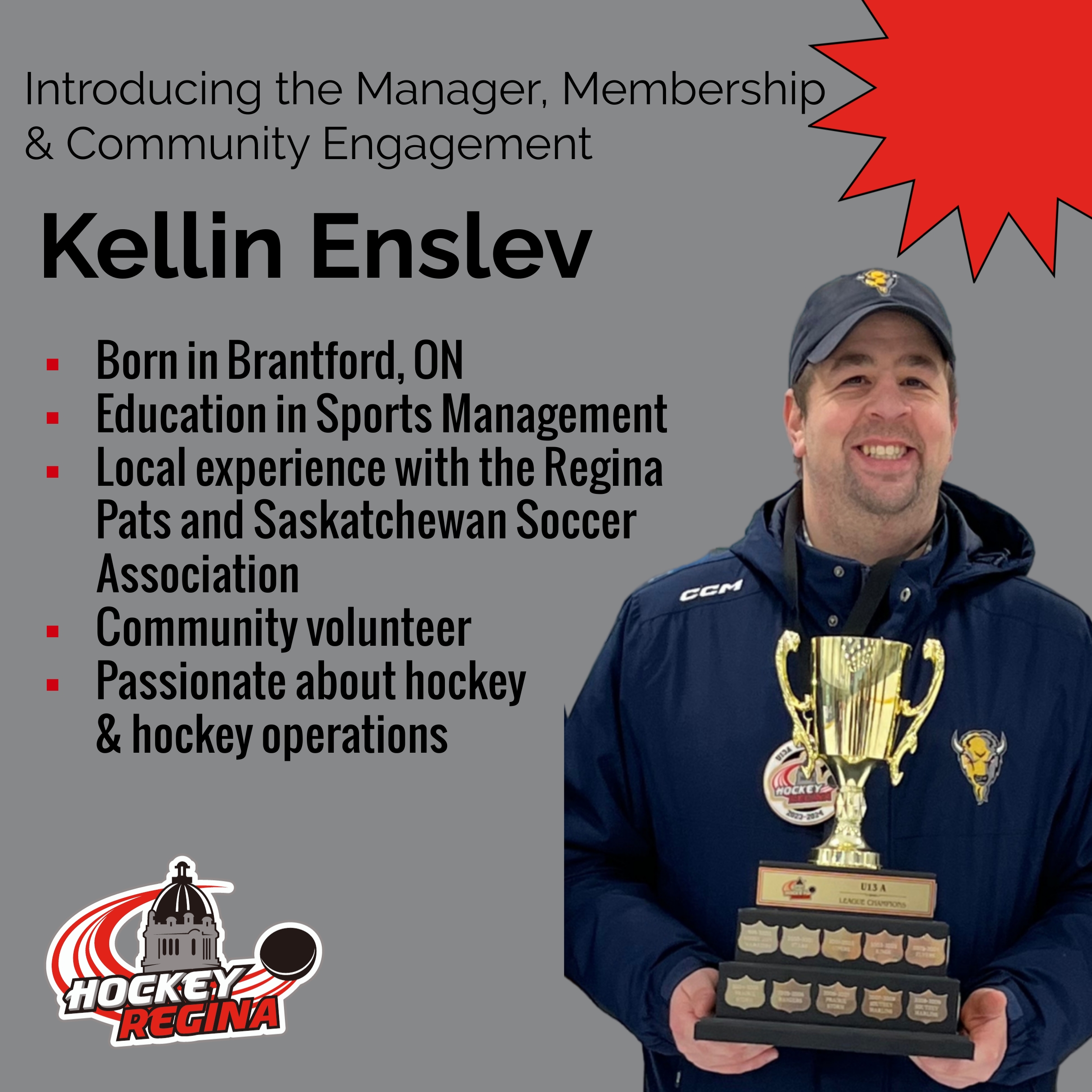 Kellin Enslev, Manager, Membership & Community Engagement